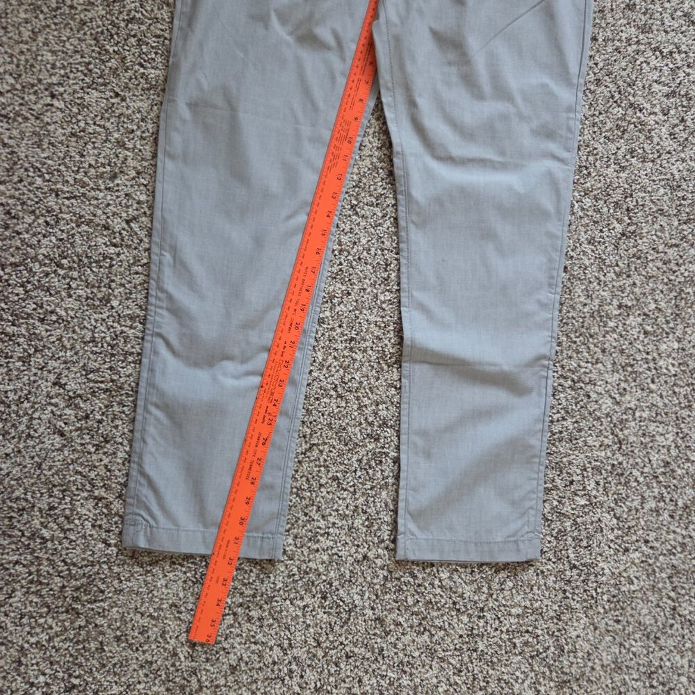 NWT Penguin Original Men's Slim Fit Pant 38X32 100% Cotton Gray Preppy New - Picture 4 of 5